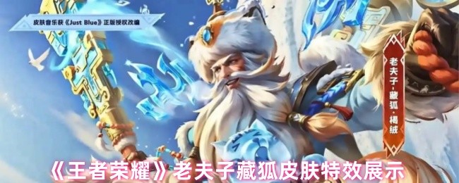 王者荣耀老夫子藏狐皮肤怎么样