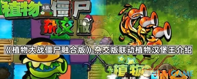 植物大战僵尸整合版杂交版联动植物汉堡王怎么样