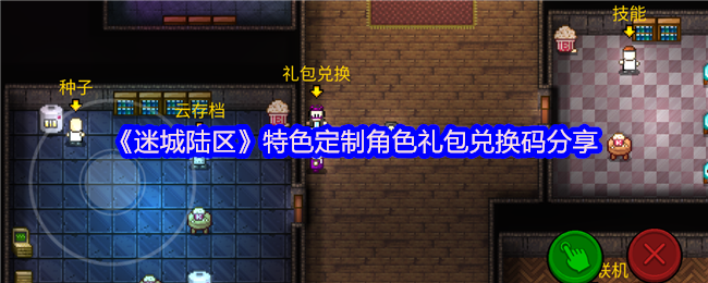 迷城陆区特色定制角色礼品包代码