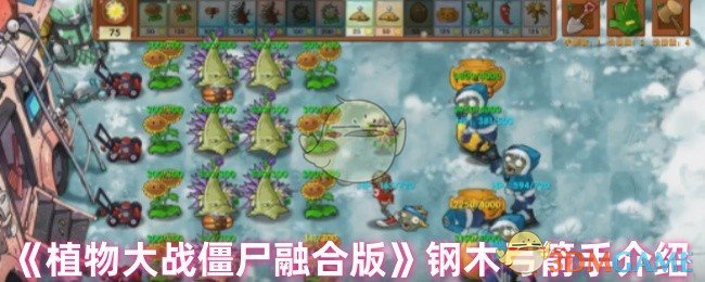 植物大战僵尸融合版钢木弓箭手怎么样?