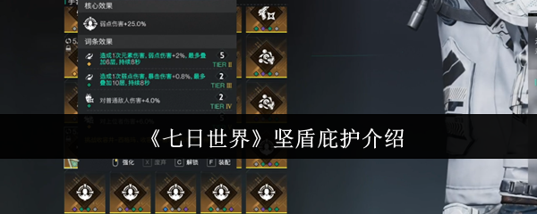 七天世界盾牌保护怎么样