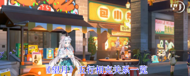 《望月》五行相克关系列表