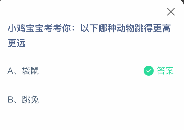 哪种动物跳得更高更远?