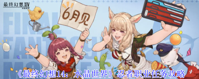 最终幻想14:忍者职业任务攻略水晶世界