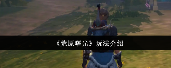 如何玩荒原黎明 《荒原曙光》游戏介绍