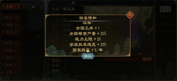 大周列国志帝喾能力事件强度分析