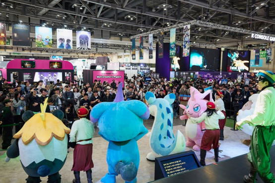 KRAFTO在 G-STAR 2025首次亮相《幻兽帕鲁手游》