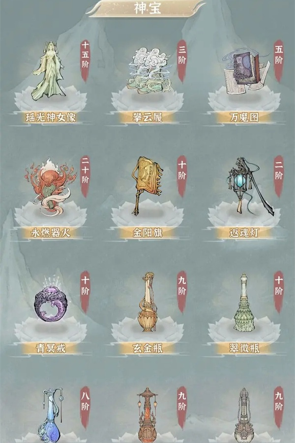 碧海苍云录神强度清单