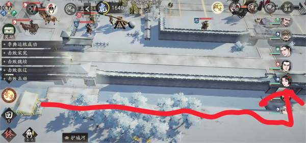 三国望神州双雄绝下邳低练度逃课攻略