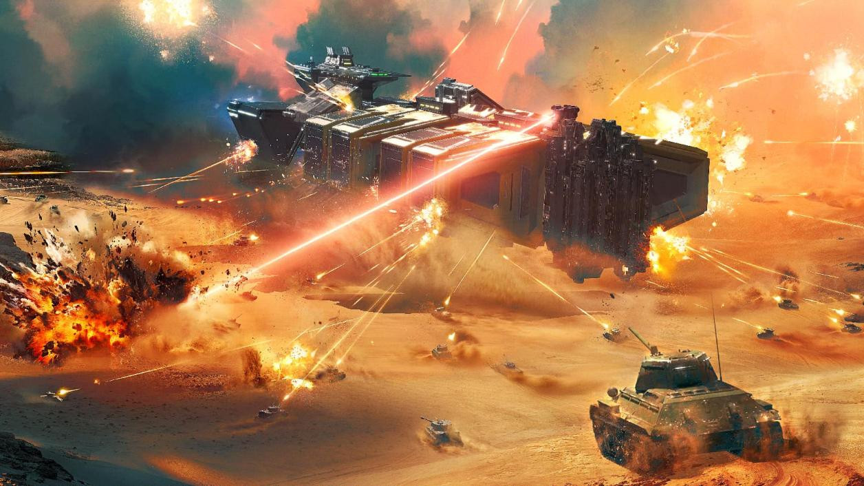 战舰突进，钢铁驰援！《无尽的拉格朗日》x《坦克世界闪击战》联动开启