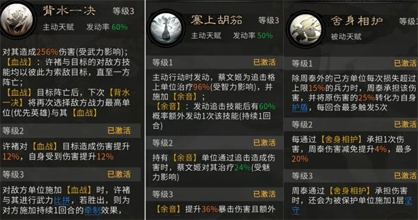 三国天下归心许褚周泰队玩法攻略