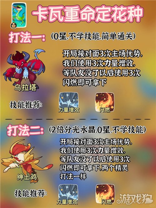 洛克王国世界命定花种第八期打法攻略-1