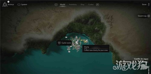刺客信条黑旗重置版卡斯蒂略德哈瓜区域歌谱位置一览-2